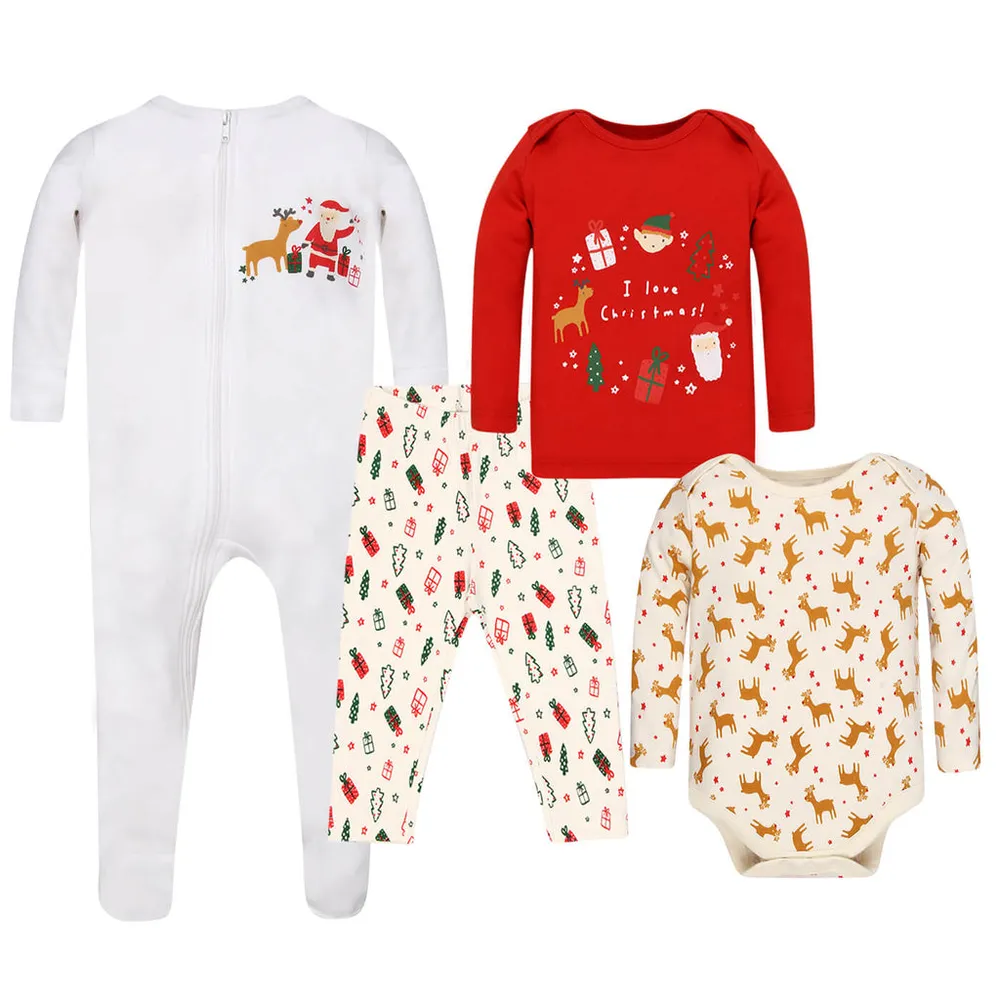 Christmas - Organic 4 Piece Mix & Match Set